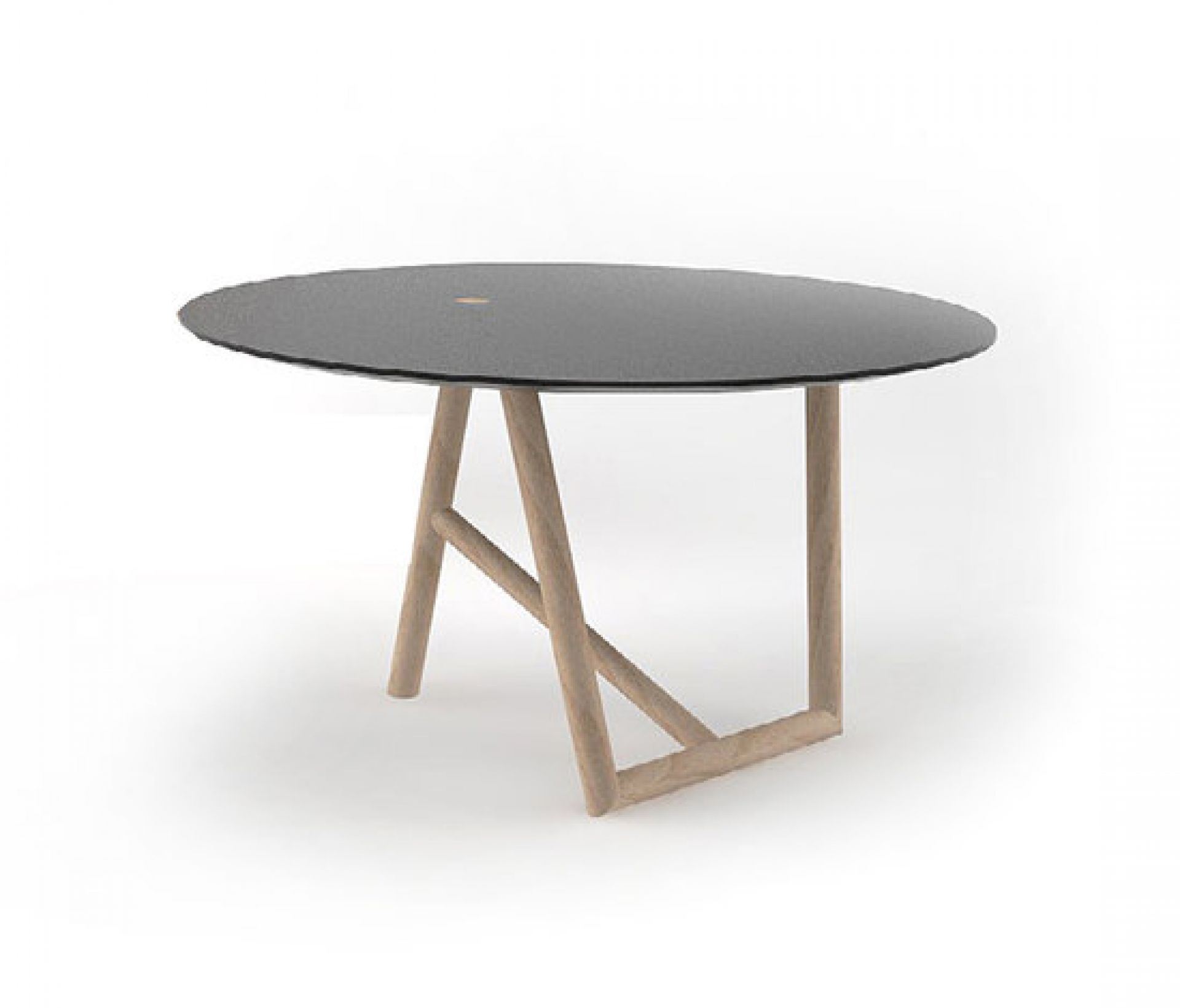 Klara Table Ø 84 cm Corian top Moroso